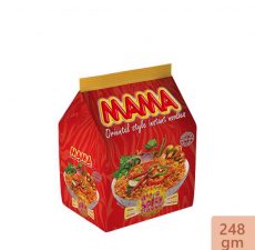 Mama Instant Noodles Hot & Spicy 4 Pcs Pack
