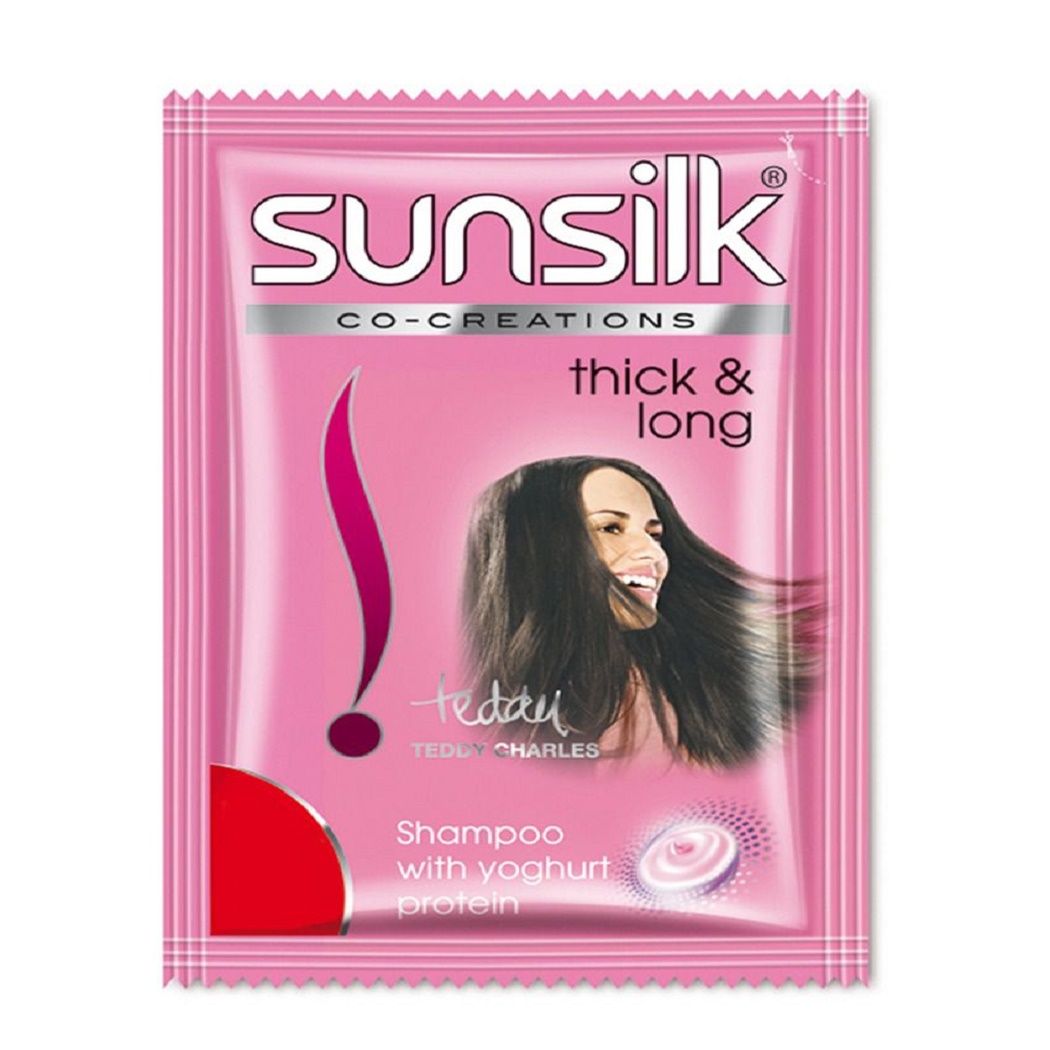 Sun silk (Mini Pack) (Lusciously Thick & long) 7ml x 6pcs