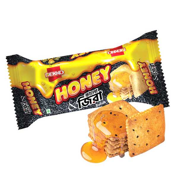Dekko Honey & Kalo Jira Biscuit