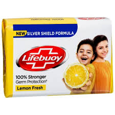 Lifebuoy 100% Stronger Germ Protection (Lemon Fresh), 150 gm