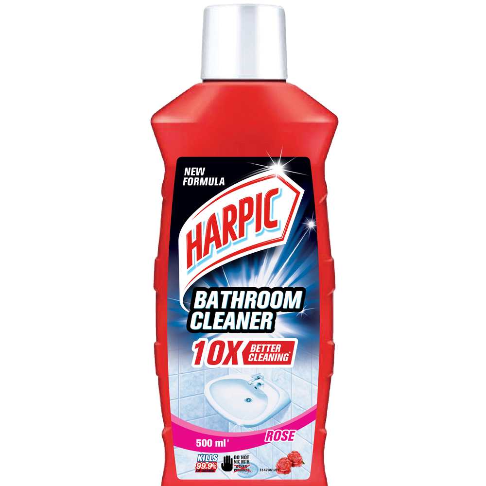 Harpic Bathroom Cleaning Liquid Rose 500ml