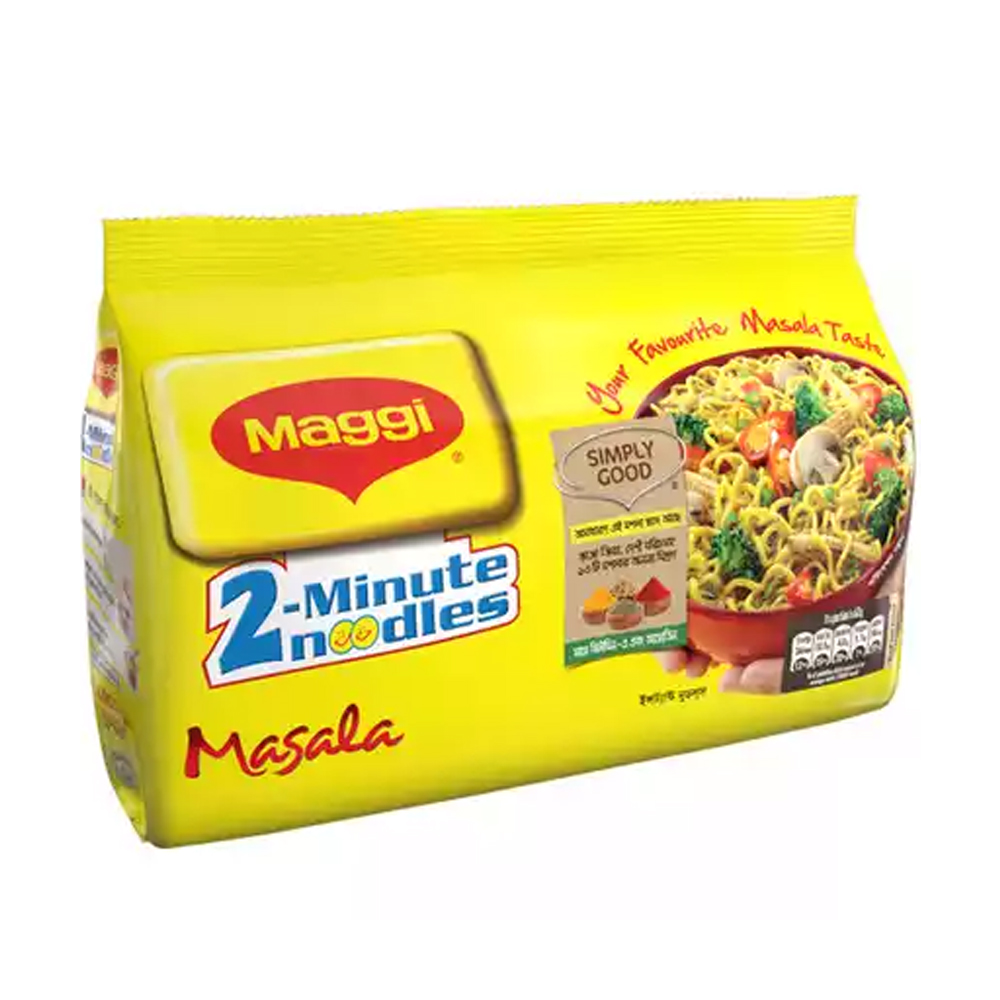 Maggi 2-Minutes Noodles Masala Flavour (8 Packs) 496g
