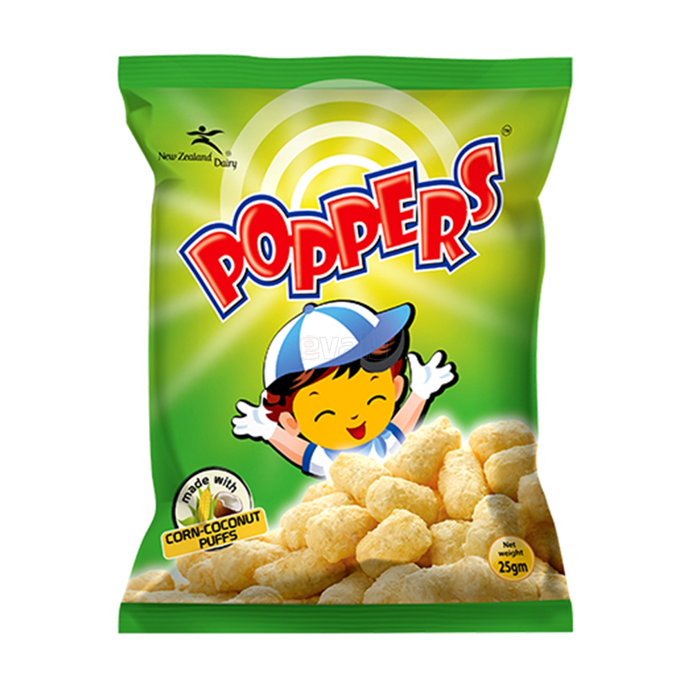 Poppers Corn Coconut Crackers 25g