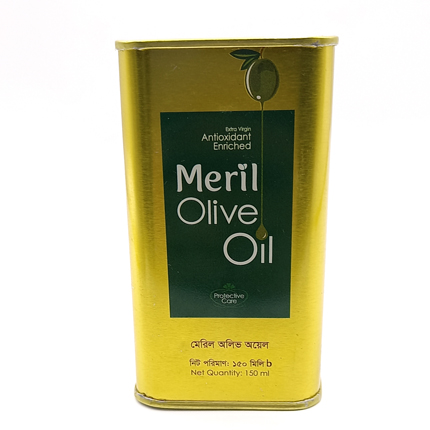 Meril Olive Oil (Extra virgin Antioxidant enriched) 150ml