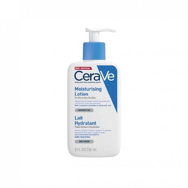 CeraVe Moisturizing Lotion for Dry to Very Dry Skin 236ml (Country of Origin: France)
