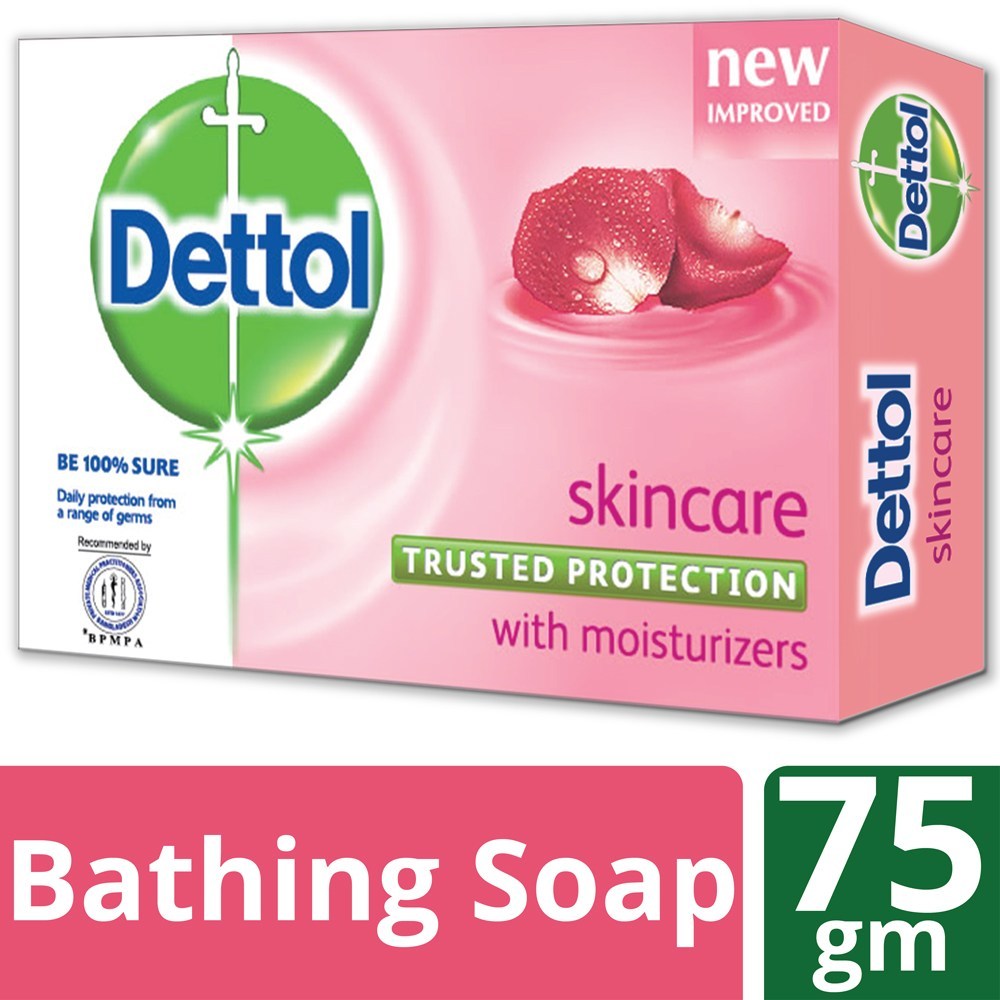 Dettol Bathing Soap SkinCare 75 gm