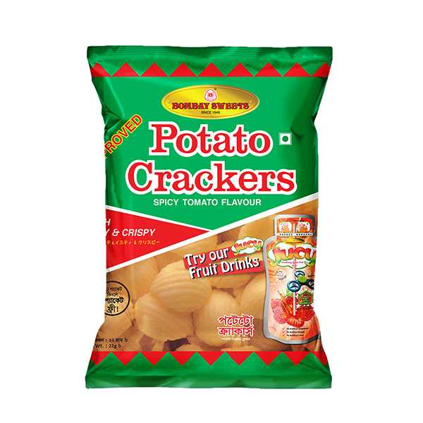 Bombay Sweets Potato Crackers (Spicy Flavour) 22g