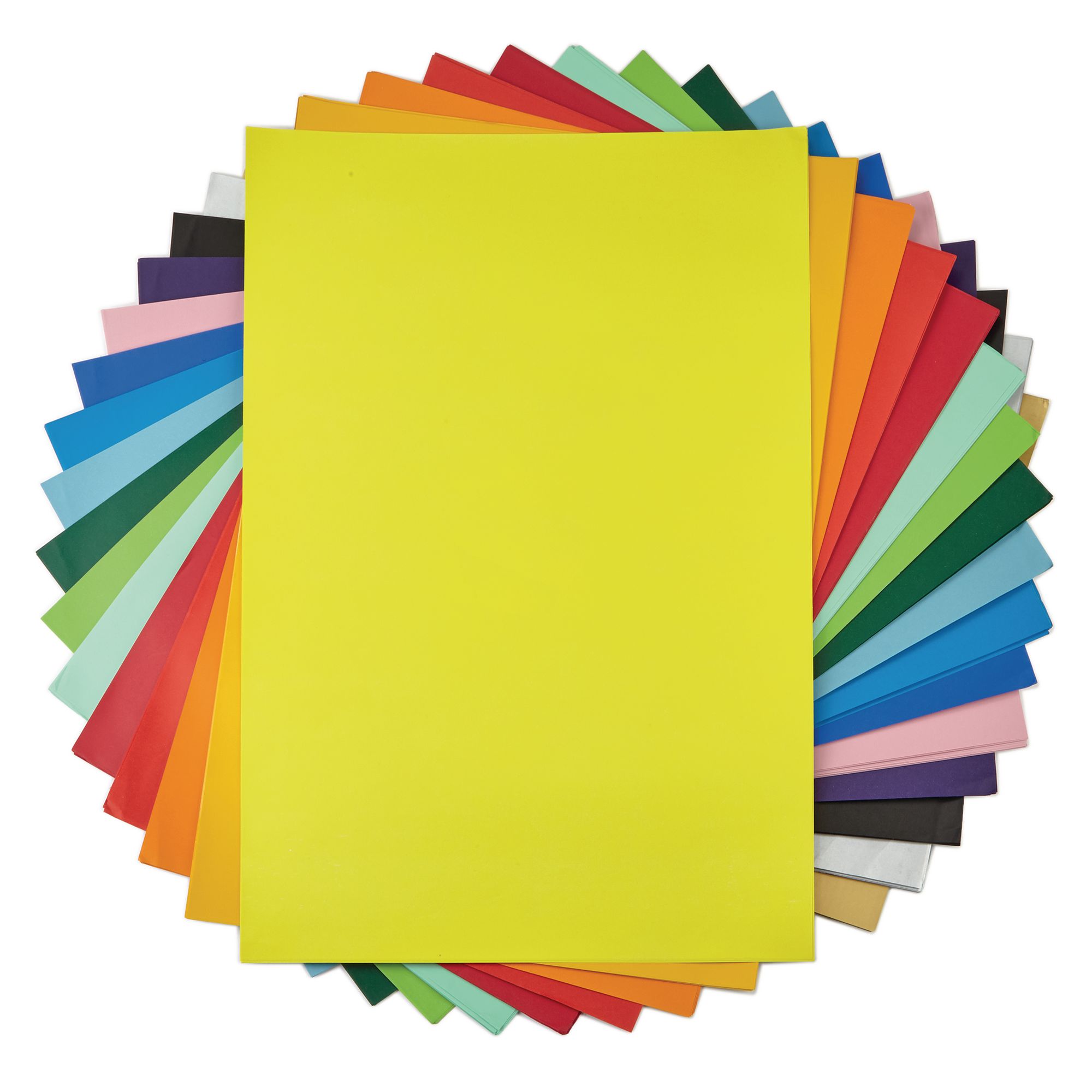 Poster Paper (Red, Blue, Green, Orange, Yellow) 1pc
