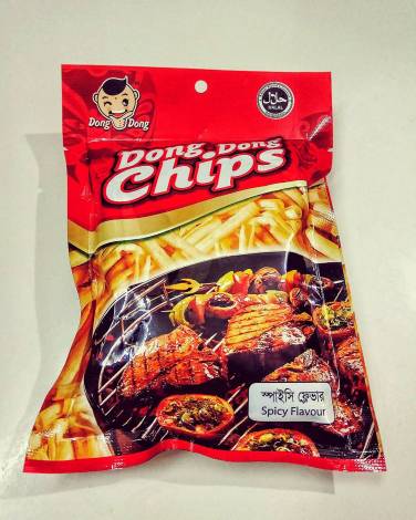 Dong Dong Chips Spicy Flavour 22g