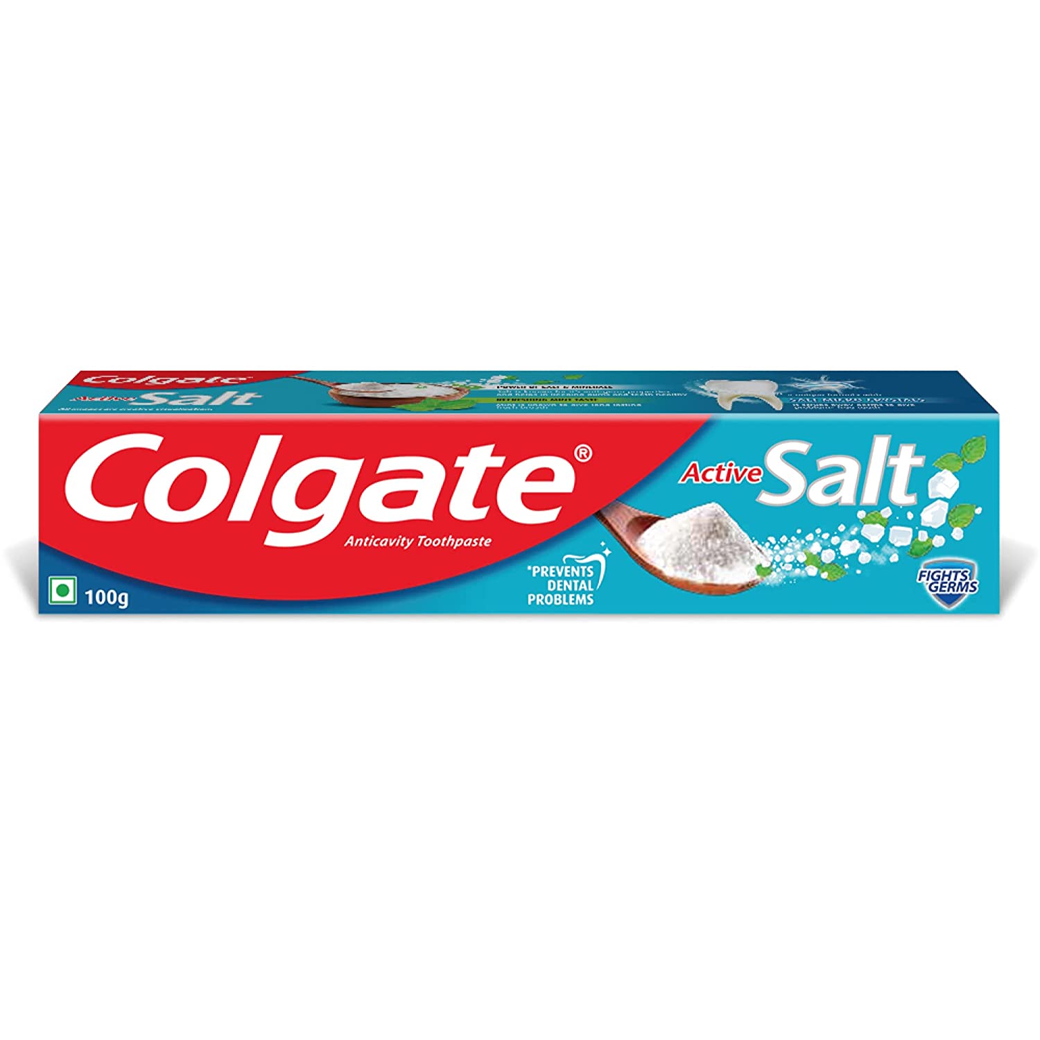 Colgate Toothpaste Active Salt Fights Germs 100g (Origin: India)