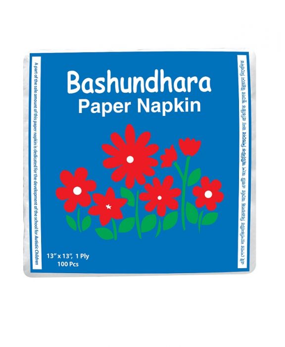 Bashundhara Paper Napkin 100 pcs