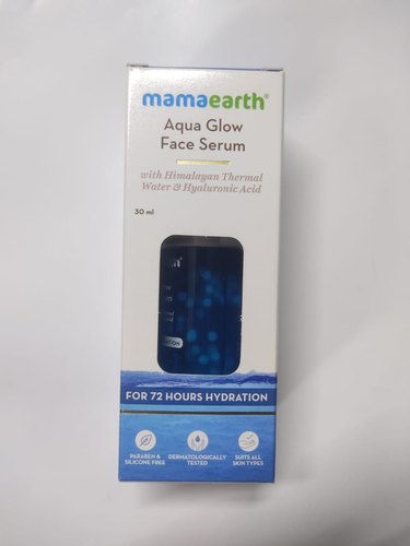 MamaEarth Aqua Glow Face Serum with Himalayan Thermal Water and Hyaluronic Acid, 30 ml (Country of Origin: India)