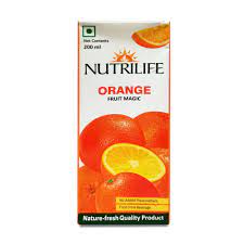 Nutrilife Orange Juice Nutrition for Life 1ltr