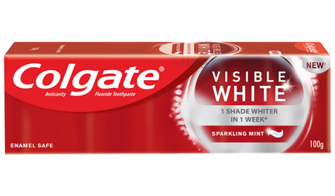Colgate Visible White Toothpaste Enamel Safe (Ind) 100g