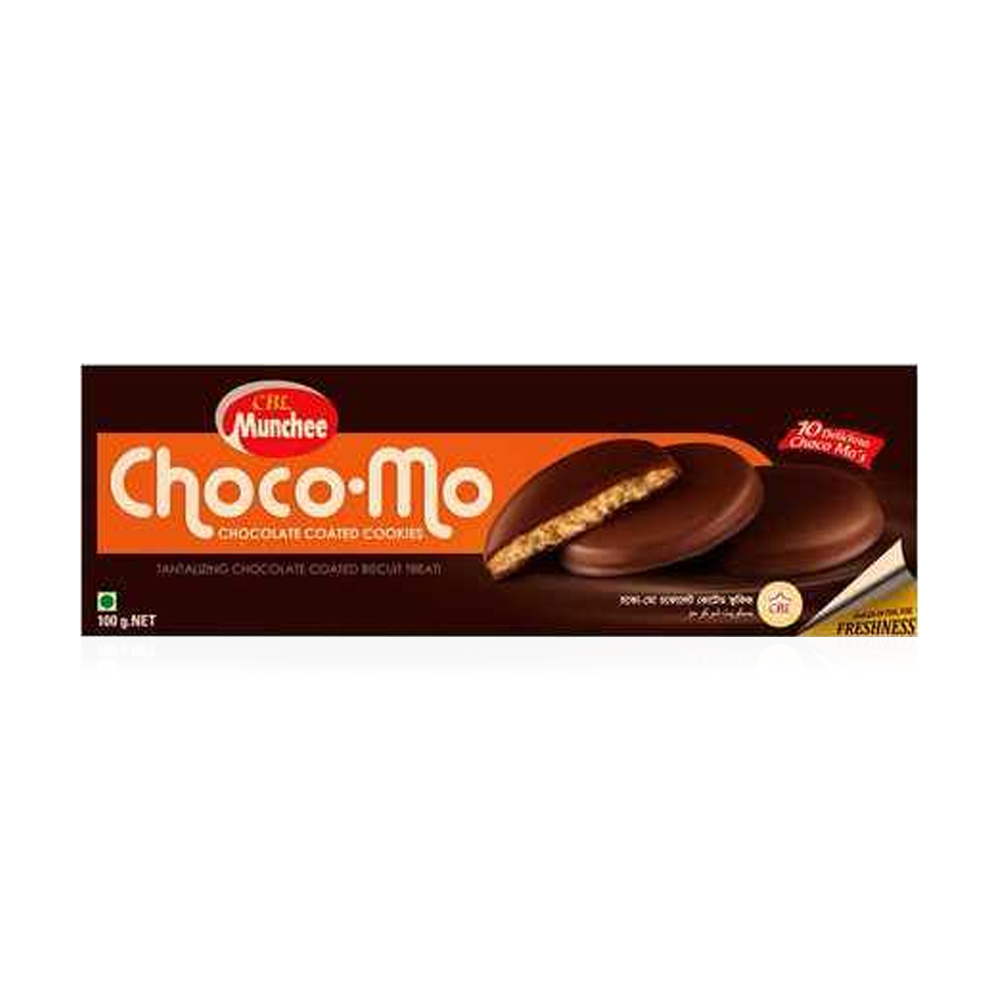 CBL Choco Mo White Chocolate Coated Cookies 100g