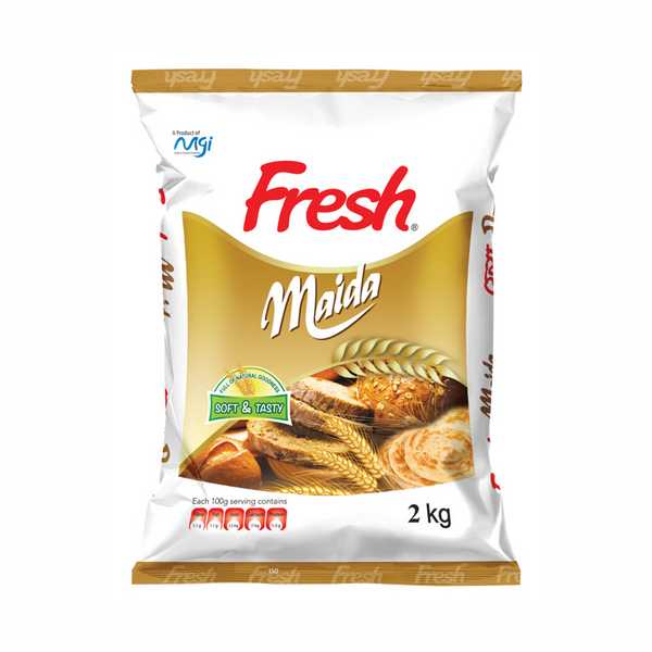 Fresh White Flour (Maida) 2kg Pack