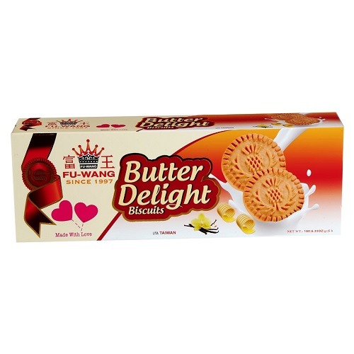 Fu-Wang Butter Delight Biscuits 180g