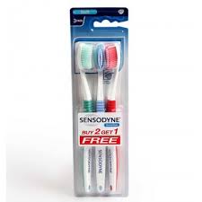 Sensodyne Toothbrush Combo (Buy 2 get 1 Free)